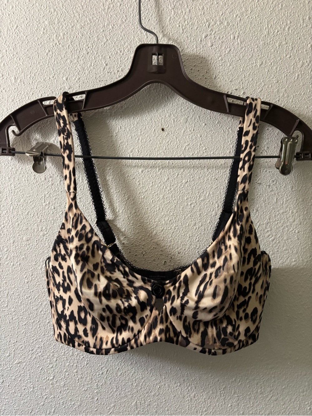 Soma Verona Smooth Minimizer Bra Leopard Print 34C